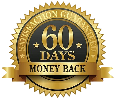 60 days money back guarantee badge