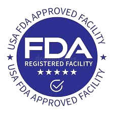 FDA registered facility badge